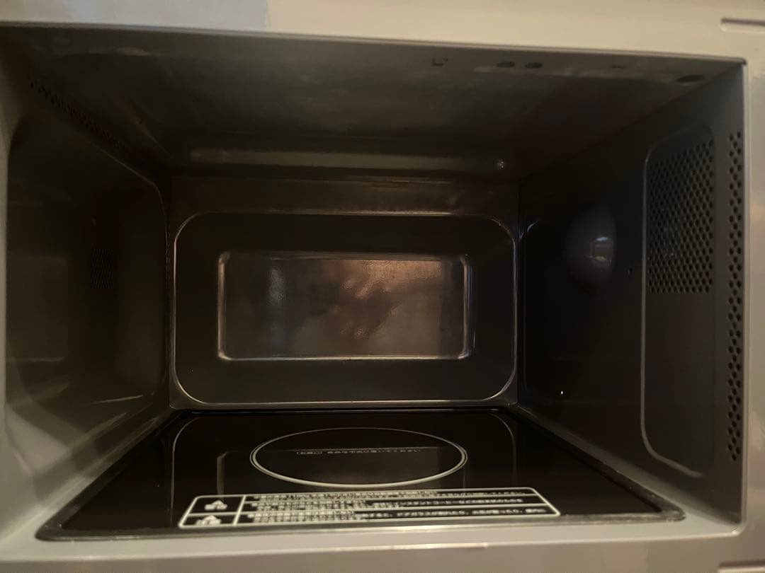 よ*し様 angle 電子レンジ 600W 500W 保証書付 ブラック シンプ