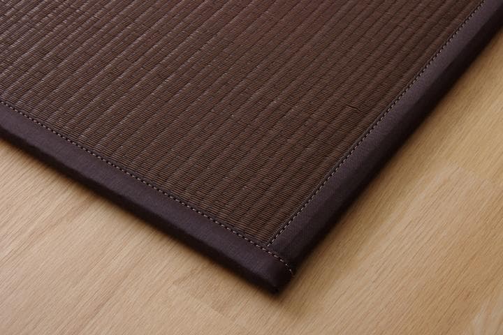 日本製 ブラウン６枚セット【大人気】水拭きできる ポリプロピレン 置き畳