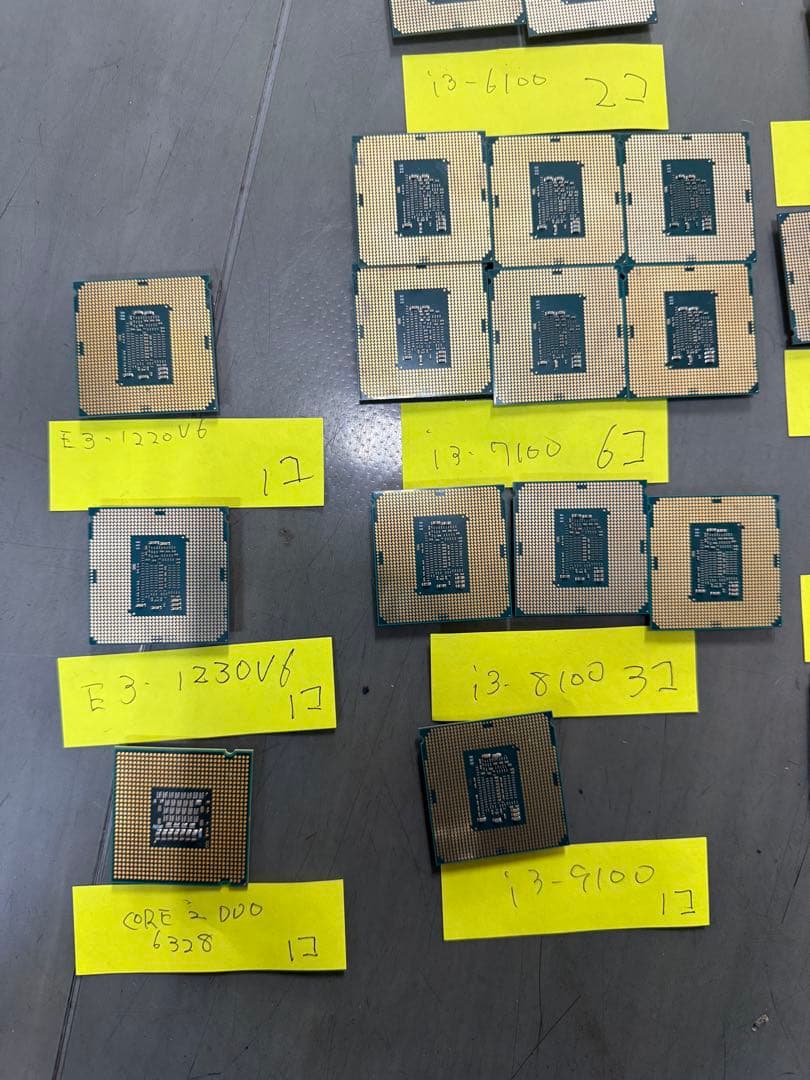 値下げ　お買い得セットCPU 30個i5 i3多数