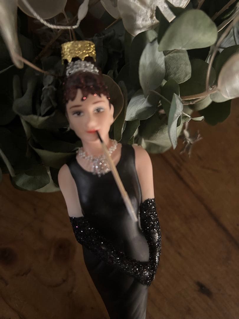 新品／アスティエ・オードリーヘップ バーンオーナメント・クリスマスパーツ