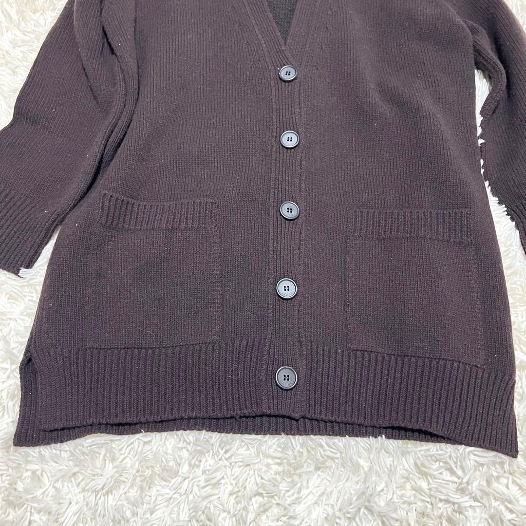 【美品】セリーヌ　ニットカーディガン　フィービー期　カシミヤ混　イタリア製