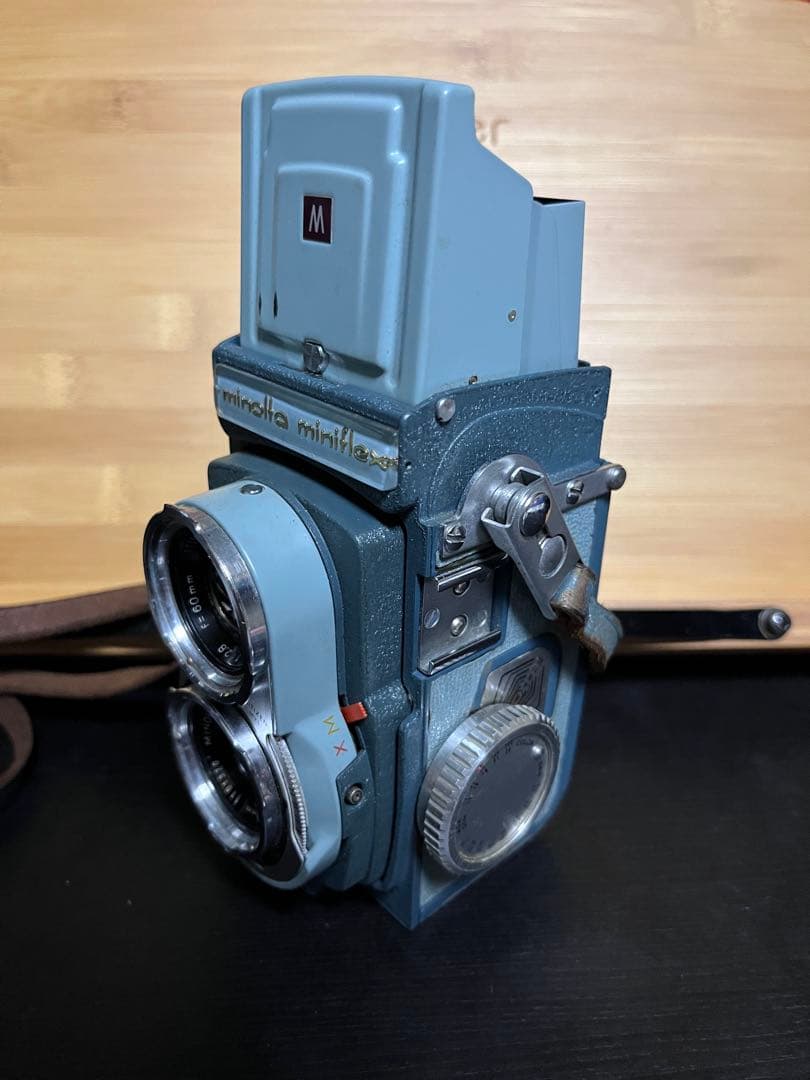 【美品】Minolta Miniflex 二眼レフカメラ
