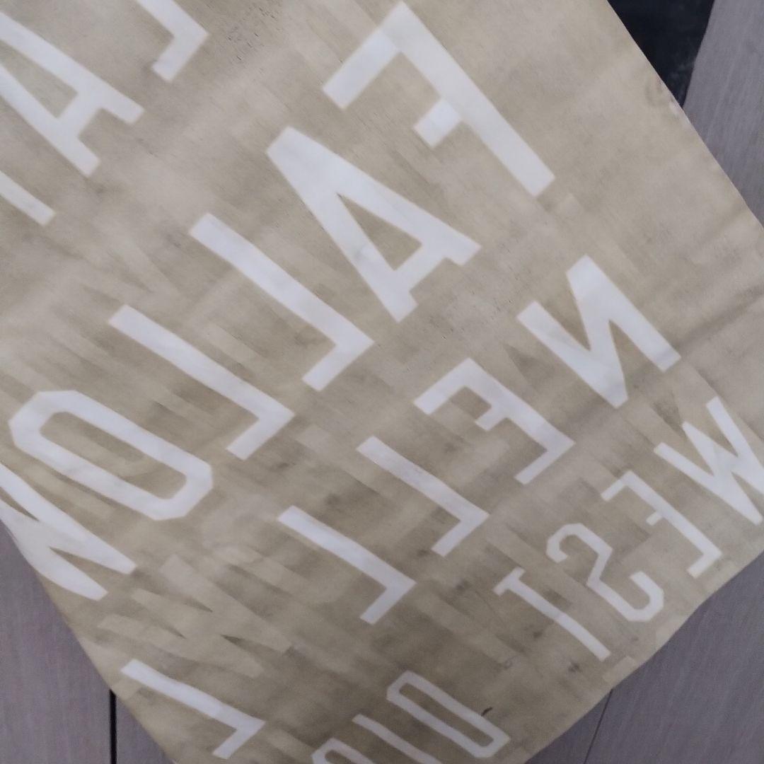 ヴィンテージバスロールサイン本物　1203