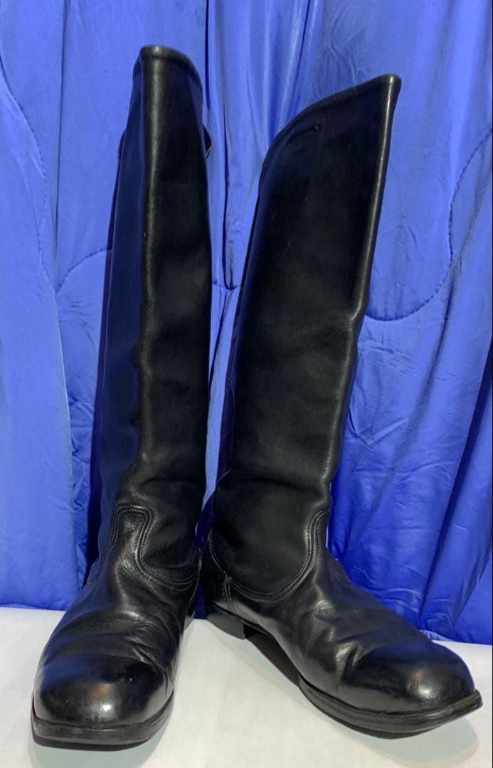 乗馬用 ロングブーツ 本革 Vibramソール ジョッキー.ライディングブーツ