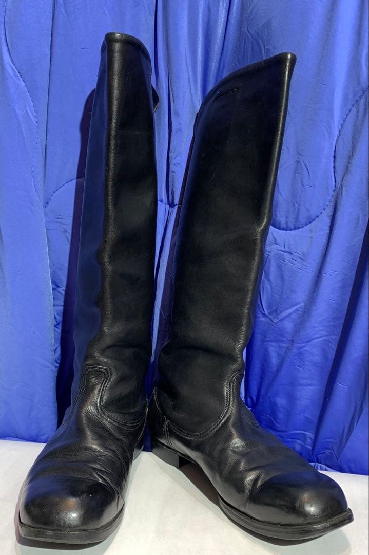 乗馬用 ロングブーツ 本革 Vibramソール ジョッキー.ライディングブーツ