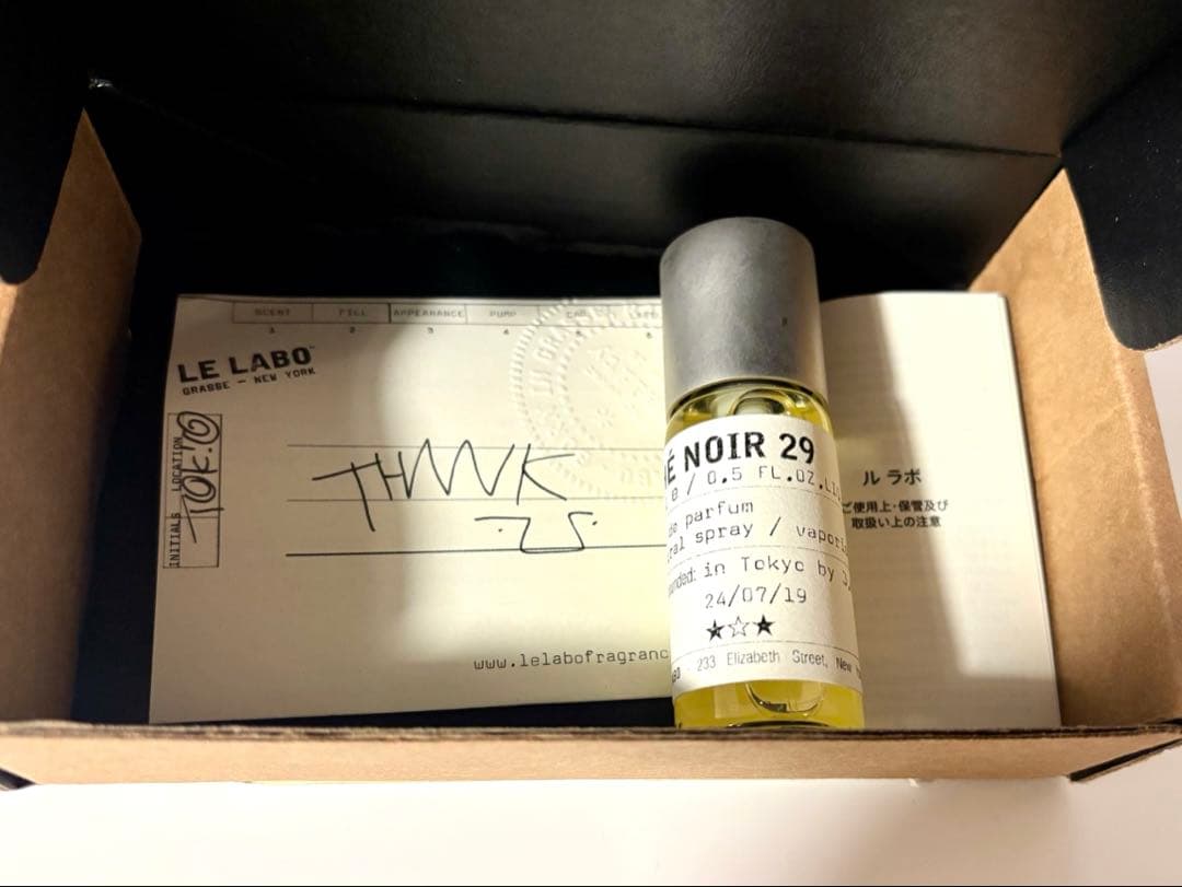 LE LABO THE NOIR29 ルラボ　テノワール29