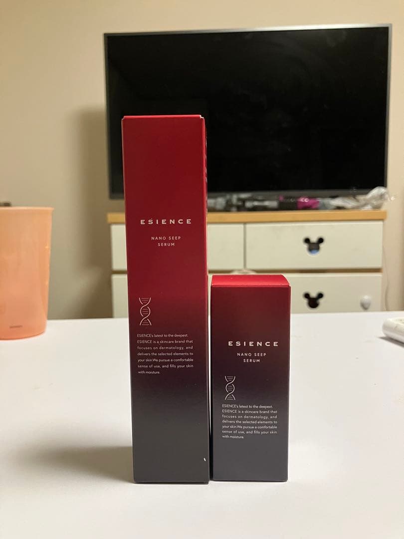 エシエンス　薬用ナノシープ導入美容液　2本 炭酸導入美容液1本 パック1枚