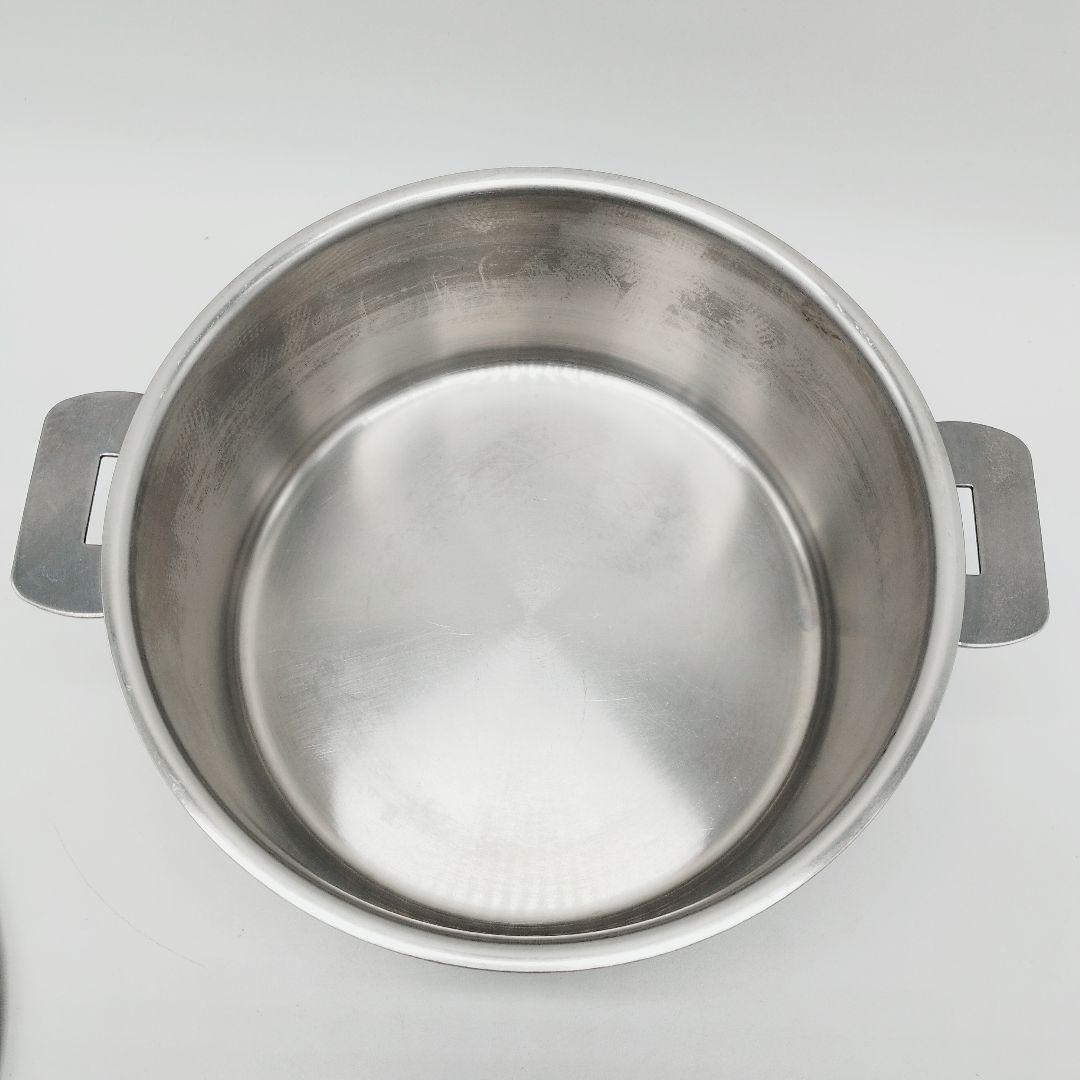 CRISTEL　クリステル　Lシリーズ　20cm　両手鍋　廃盤オールステンレス蓋