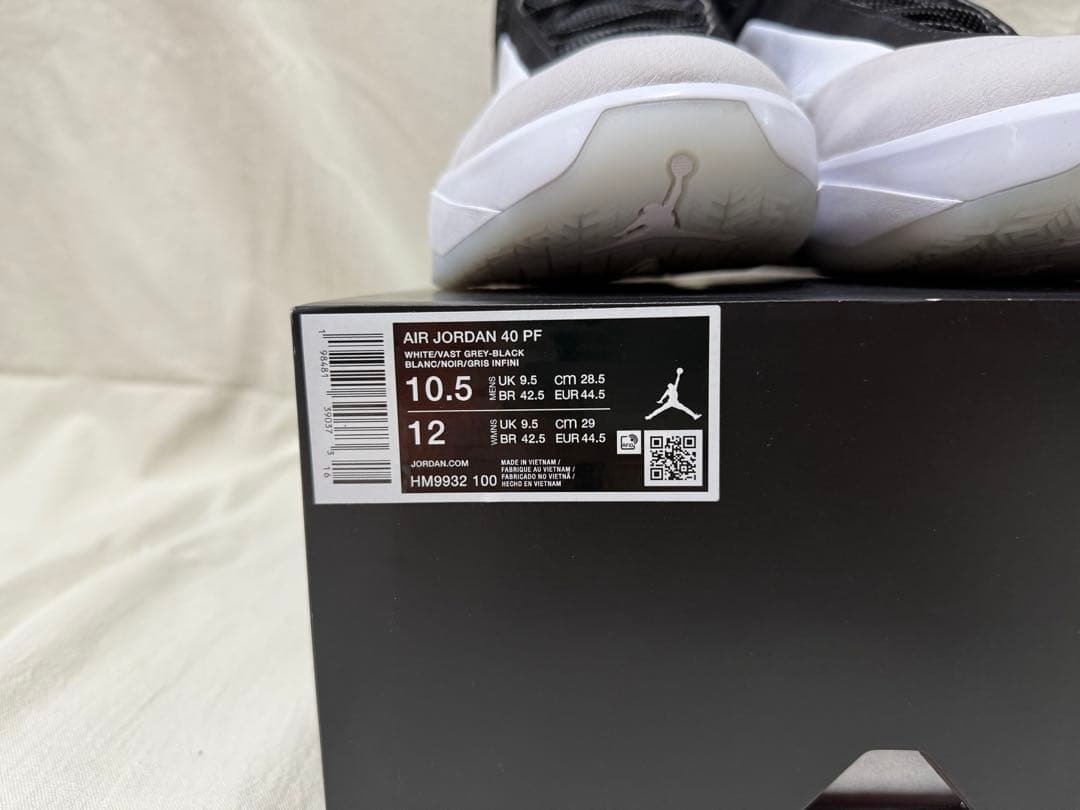 エアジョーダン40 PF “The Classic” 28.5cm 10 1/2