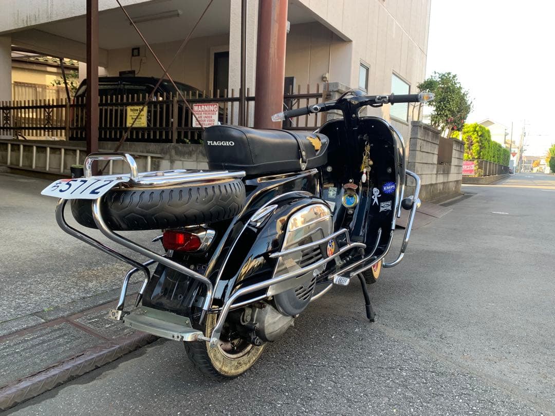 ベスパvespa サイドバンパー　クラッシュバー クッピーニ