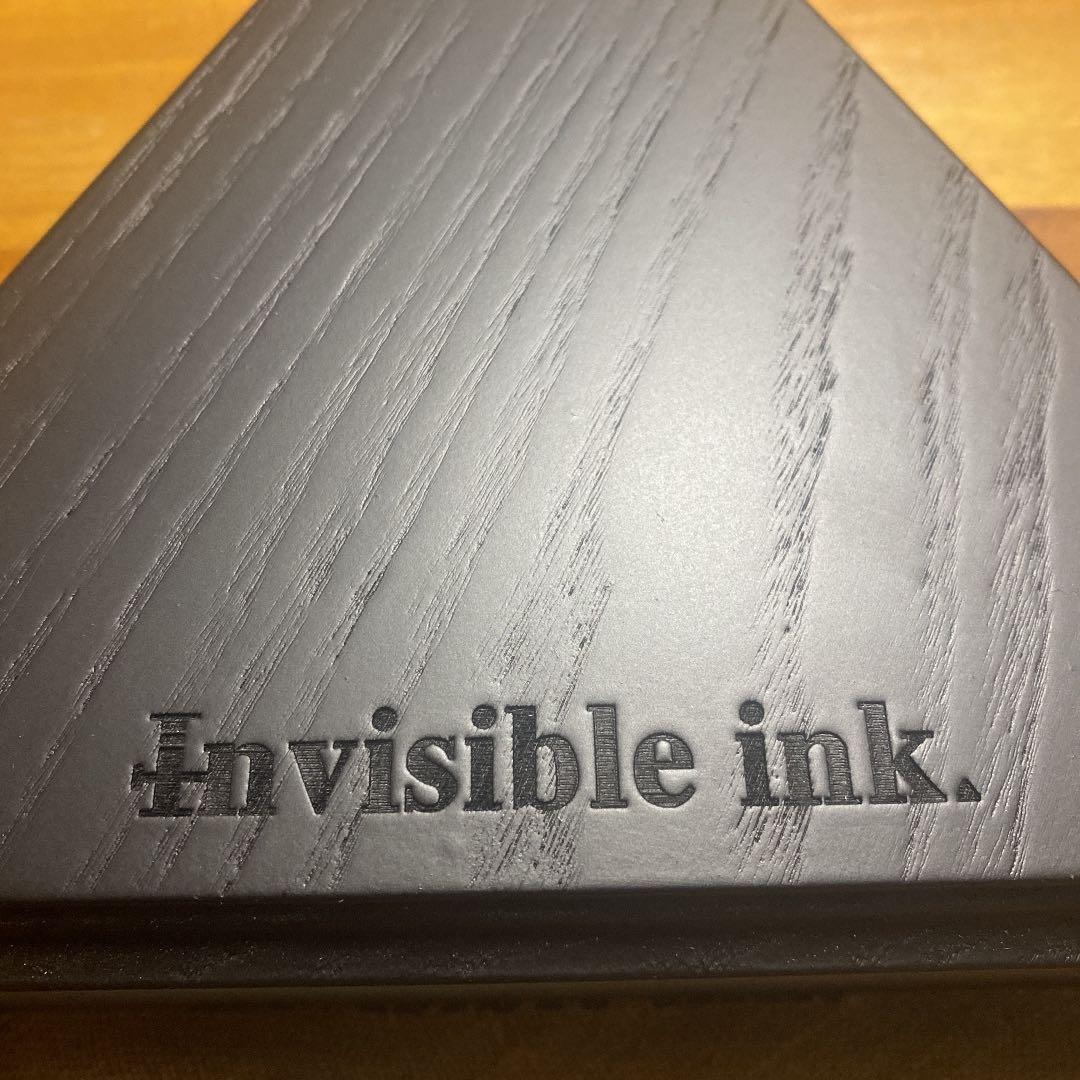 インビジブルインク　新品未使用品　希少品