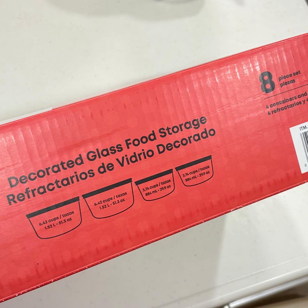 Hello Kitty 食品保存容器 セット　ハローキティ　パイレックス