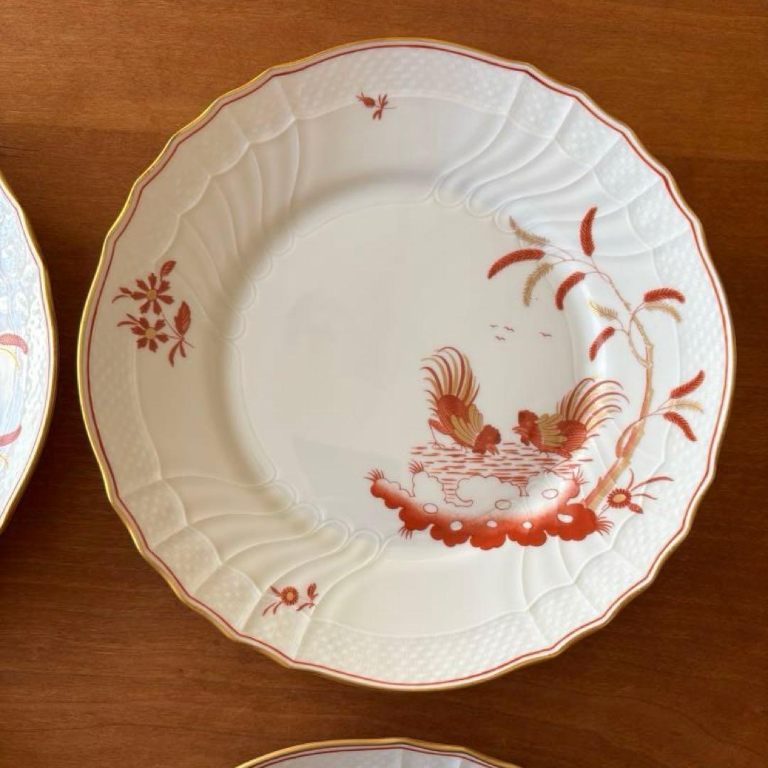 リチャードジノリ　コックドール　プレート4枚セット