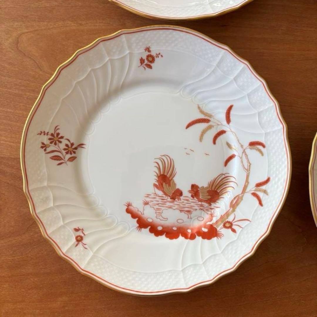 リチャードジノリ　コックドール　プレート4枚セット