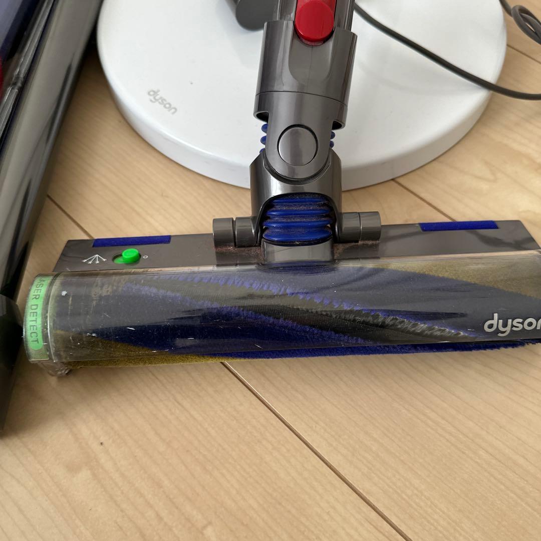 ダイソンV12 detect slimセットコードレス掃除機 紫と金