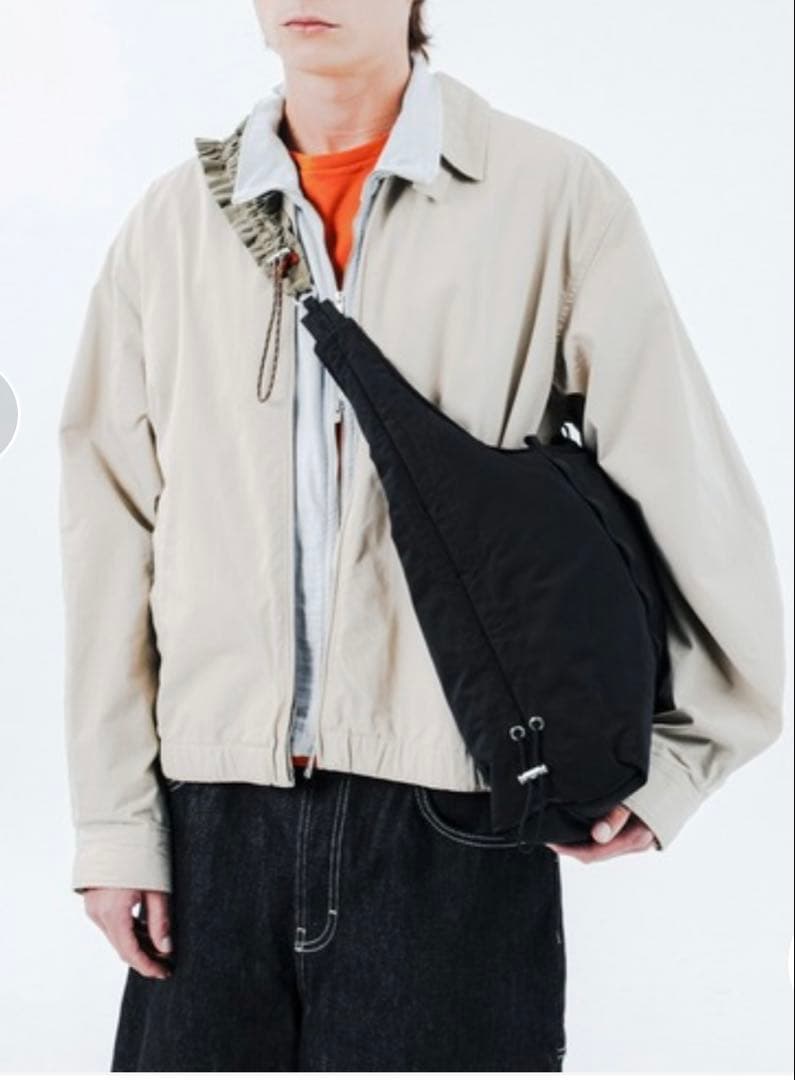 topology cloud hobo bag medium ブラック