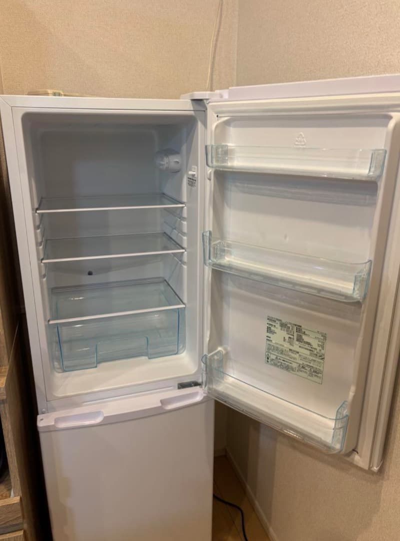 2023年製　アイリスオーヤマ 冷蔵庫 ホワイト162L たのメル便送料無料