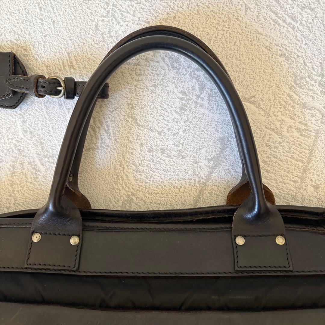 Felisi フェリージ ナイロンレザー ブリーフケース 8637/2 黒