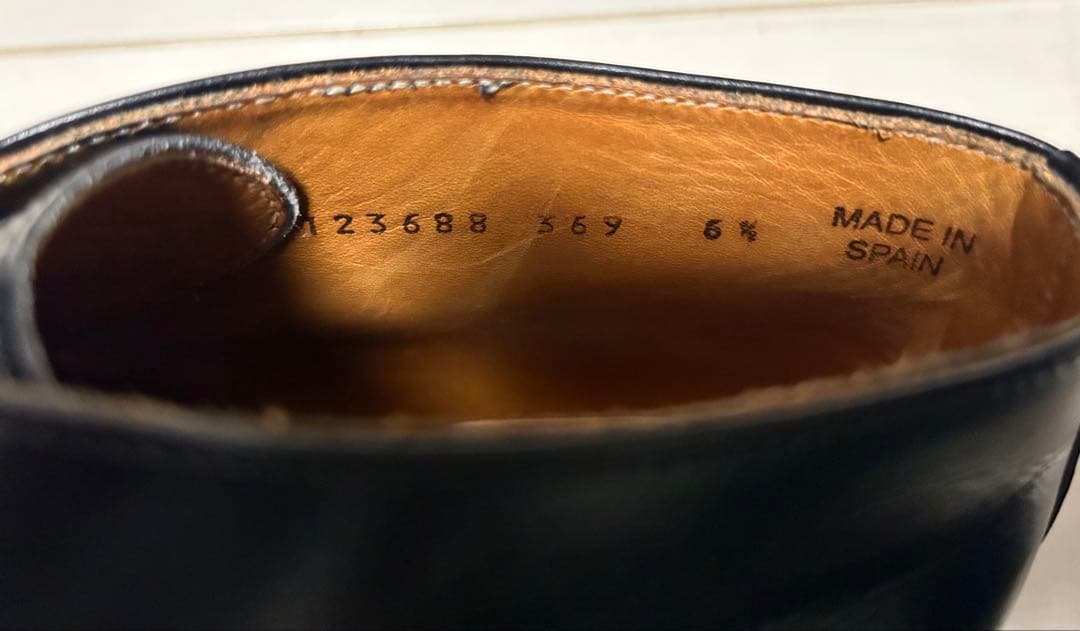 美品★Berwick バーヴィク★チャッカブーツ 6.5★黒★ブラック