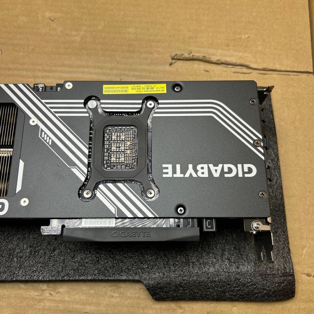 グラフィックボード・グラボ・ビデオカード GIGABYTE Geforce RTX5070 GDDR7 12GB