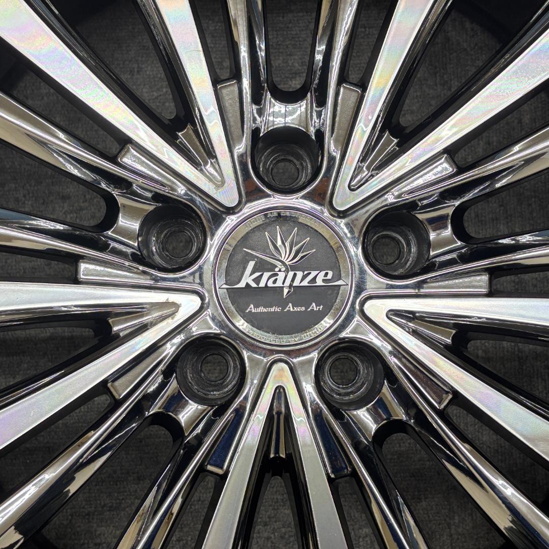 新品タイヤ付 weds クレンツェ フェルゼン 215/45R18 ノアクラウン