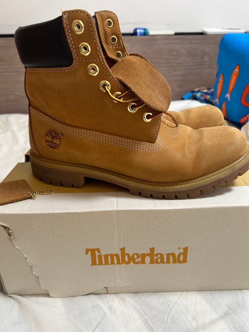 10061 Timberland ティンバーランド　プレミアムイエローブーツ