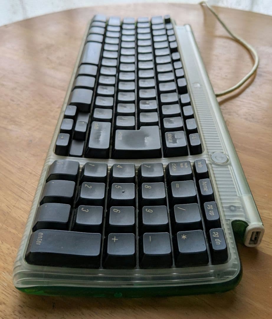 iMac G3 ライムグリーン キーボードセット