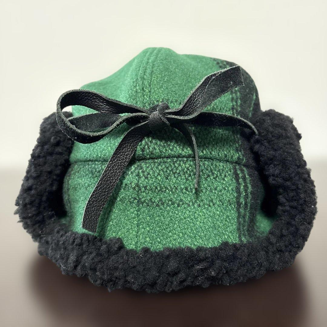 鬼*丸様 ラルフローレン ボアキャップ ウール100% カナダ製