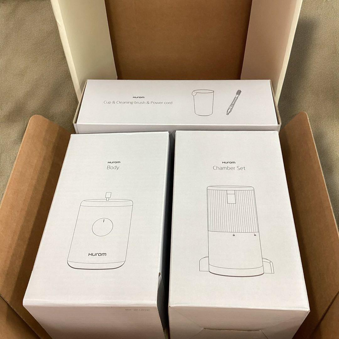 ホワイト梅田様　Hurom スロージューサ　ホワイト×1 ブルー×2