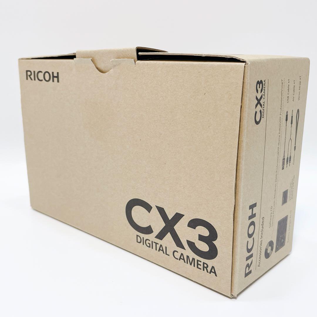 RICHO リコー CX3 コンパクトデジタルカメラ ブラック 黒 美品