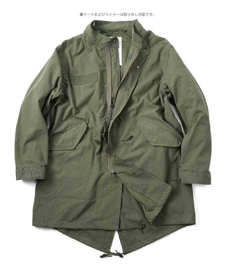 【美品】HOUSTON ヒューストン 5408 M-65パーカ モッズコート