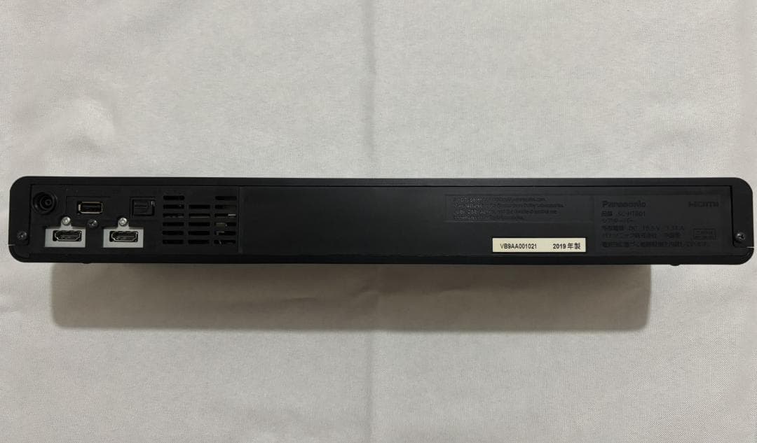 Panasonic(パナソニック) シアターバー SC-HTB01 2019年製