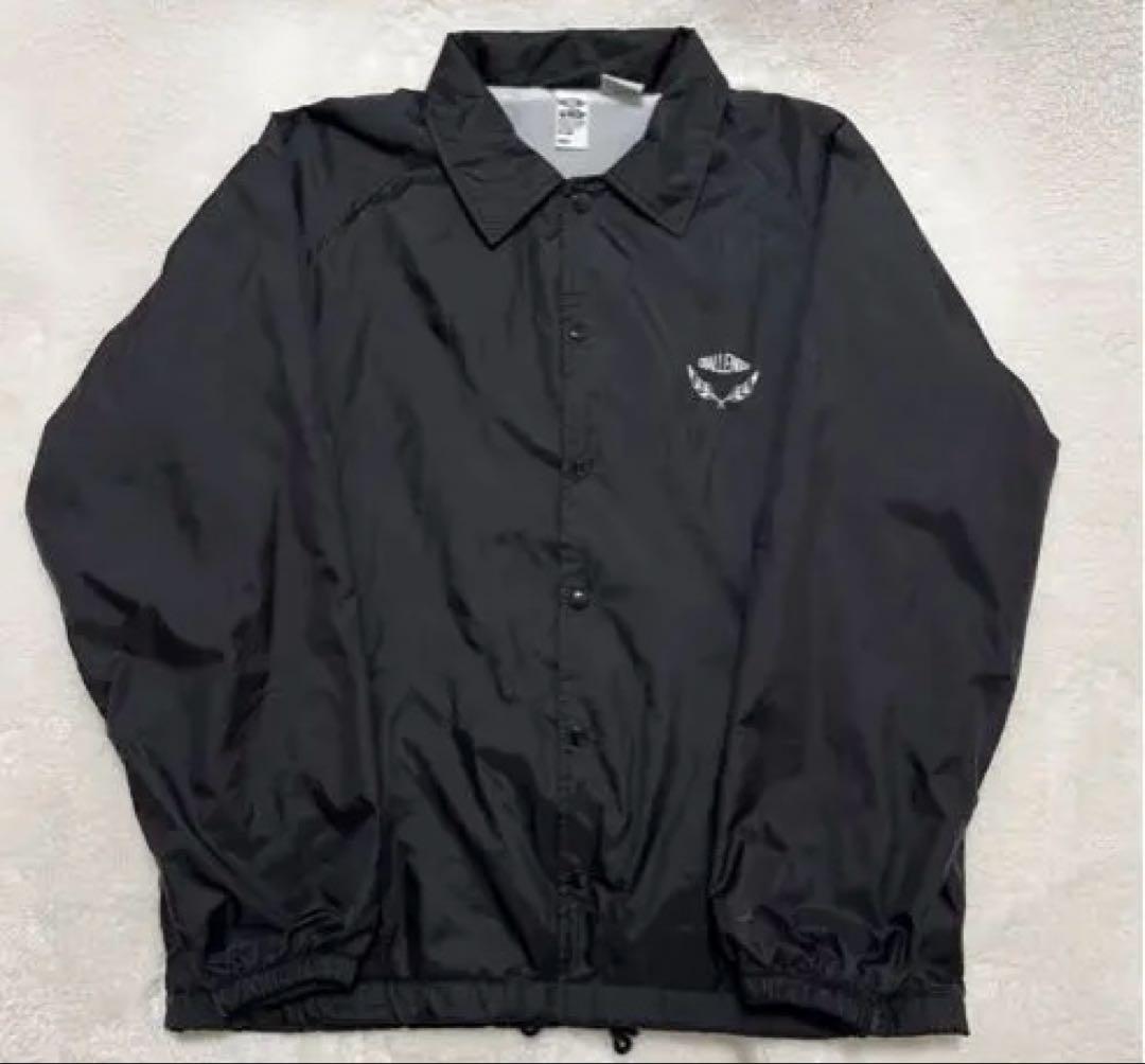 古着屋！POWER SLIDER COACH JACKET XLブラック