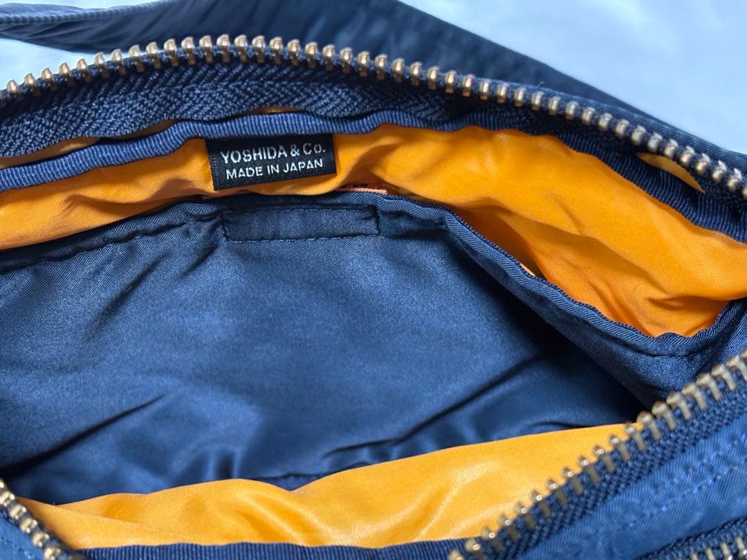 廃盤　美品　吉田カバン　ポーター　タンカー　ショルダーＳ　アイアンブルー