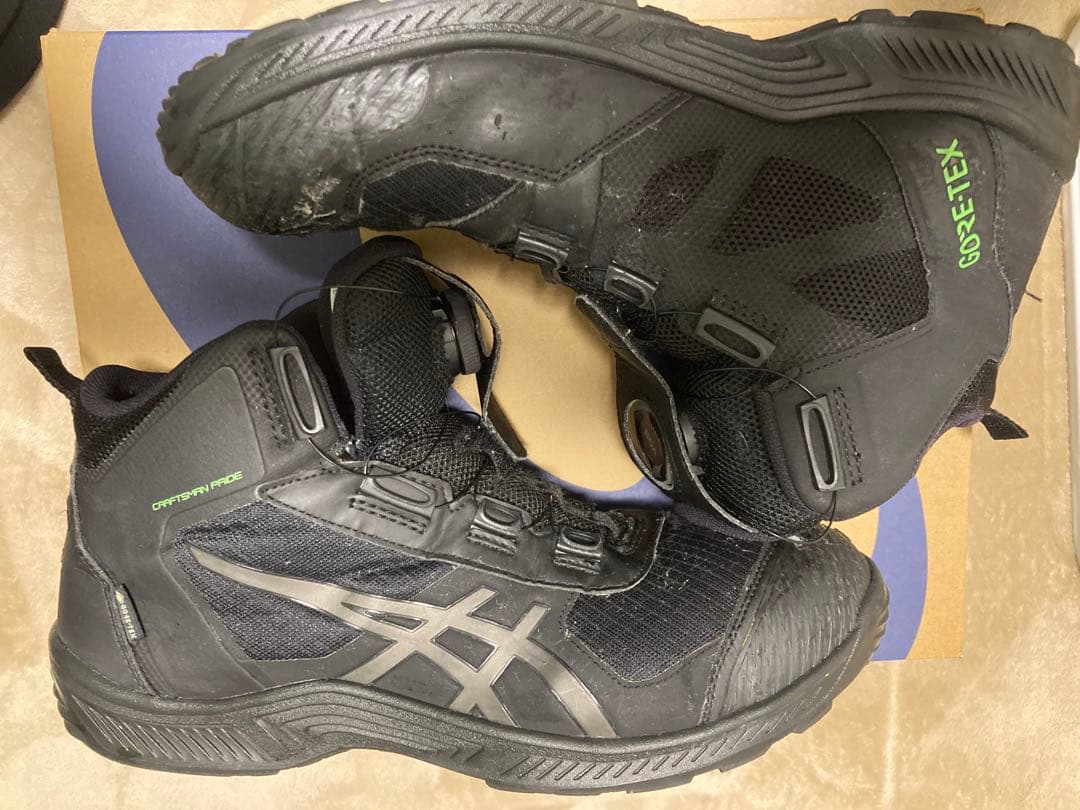 土日限定価格ASICS ウィンジョブ®CP604 G-TX BOAブラック29c