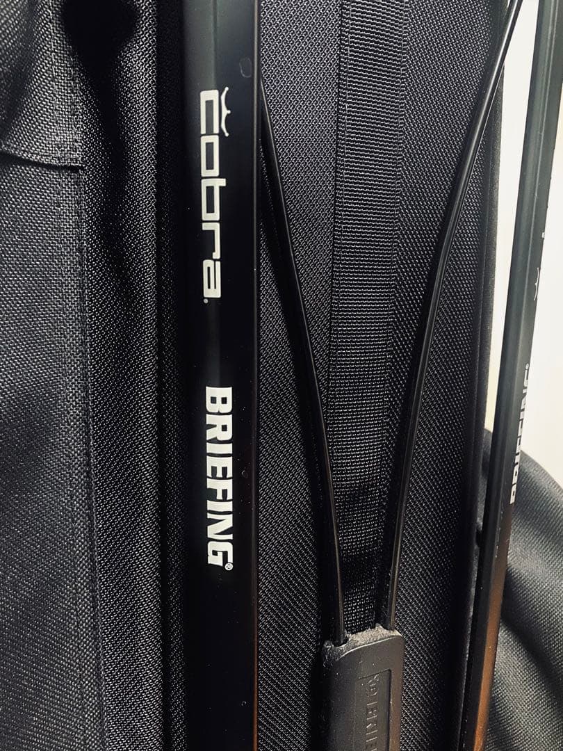 【mine】cobra x BRIEFING キャディバッグ CR-4