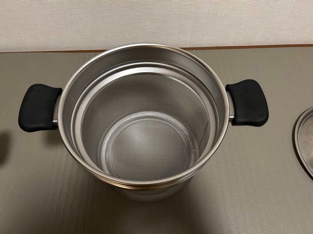 柳宗理 ステンレス 両手鍋 コランダー セット