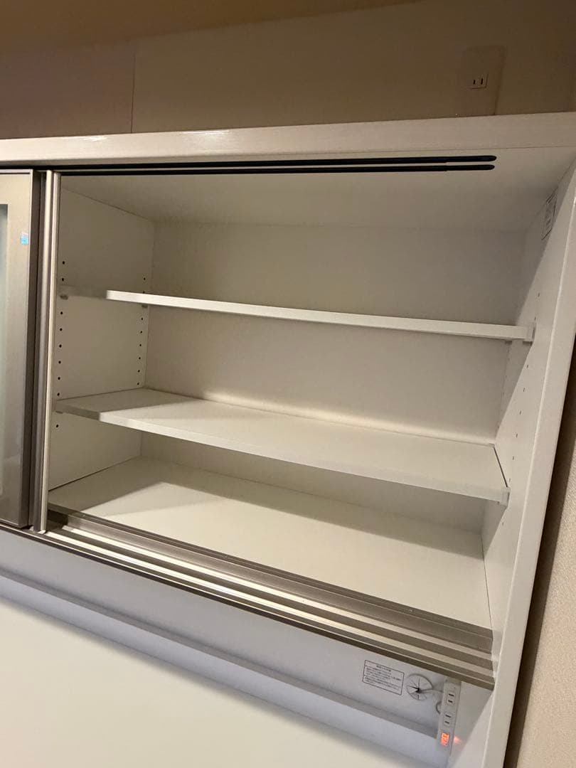 ニトリ キッチンボード／食器棚 リガーレ 160KB（ホワイト）