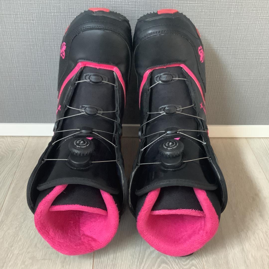 033 SIONYX 24.0cm レディーススノーボードブーツ初心者やグラトリ