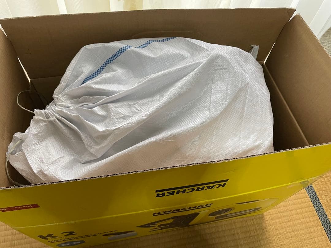 KARCHER 高圧洗浄機 K2 本体　別売りの自吸用ホースとフィルター