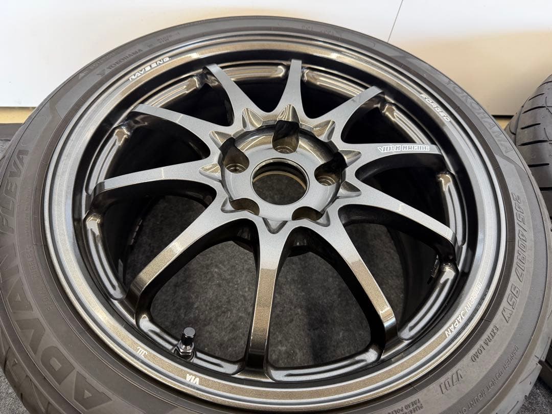 『美品』RAYS 17インチ VOLKRACING CE28タイヤホイールセット