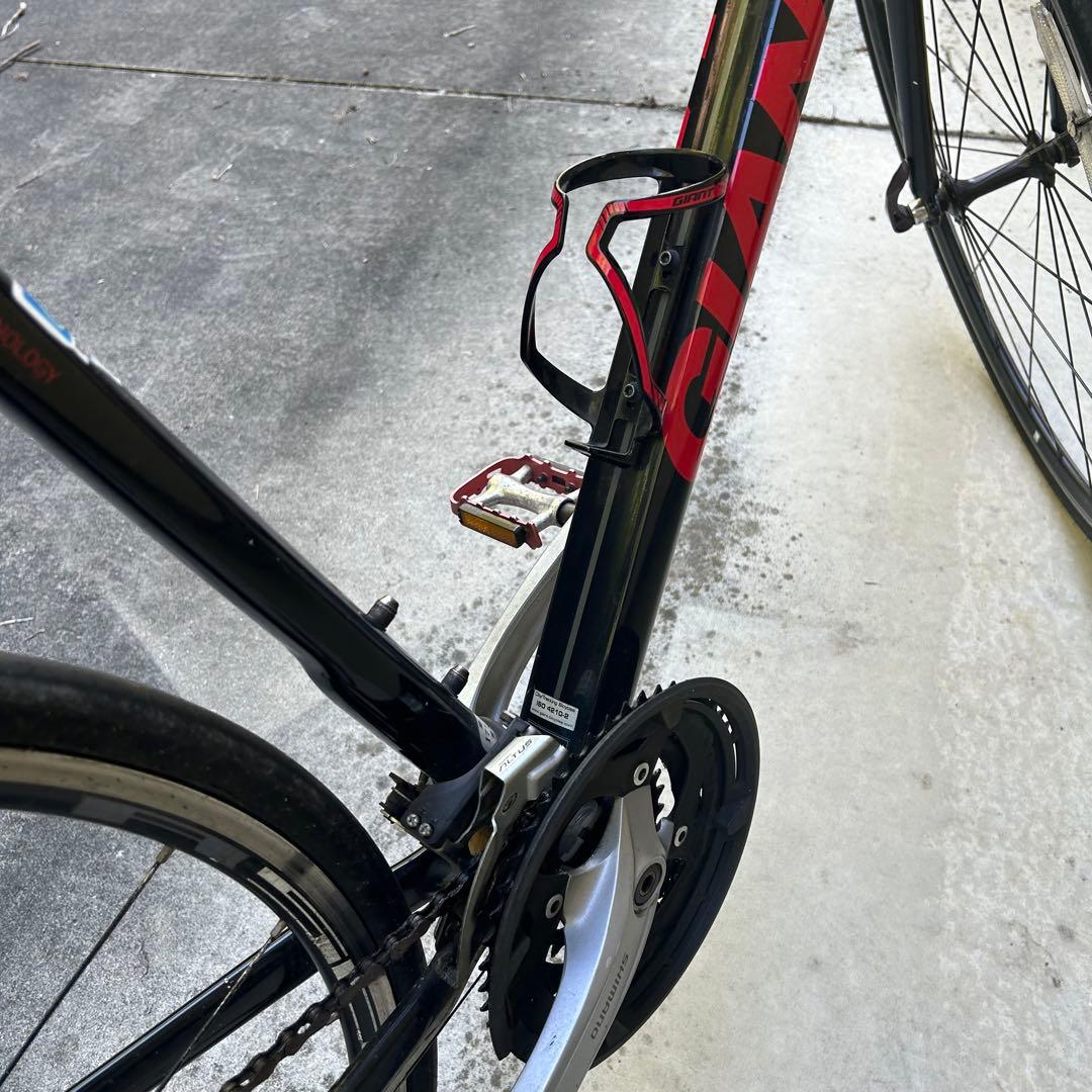 【直接引取り限定　愛知】GIANT RX クロスバイク ブラック/レッド