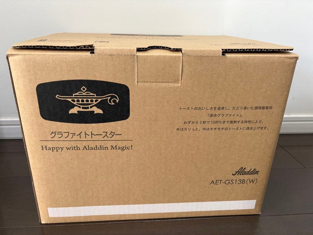 Aladdin (アラジン)グラファイトトースター AET-GS13B(W)