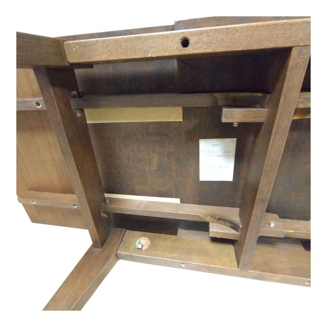 東谷 コパン リビングテーブル CPN-107BR 伸びる ブラウン