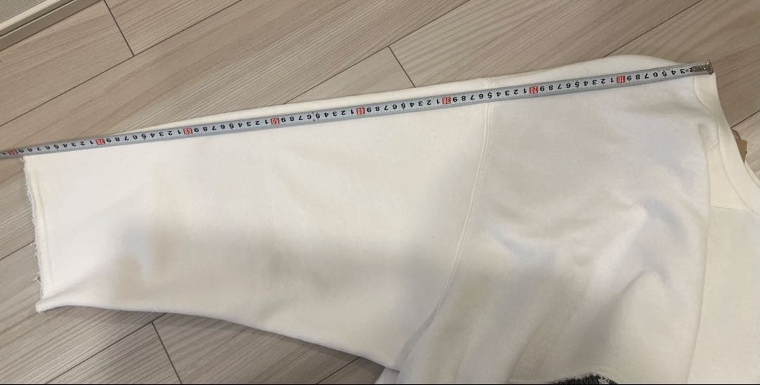 【最終大値下げ！】N°21 クロップドスウェット ホワイトM