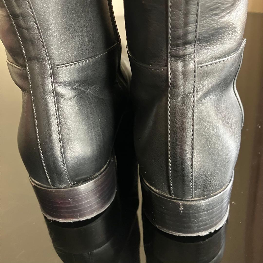 希少　ALAIA レザーロングブーツ　ビンテージ　アズディン・アライア　マドンナ