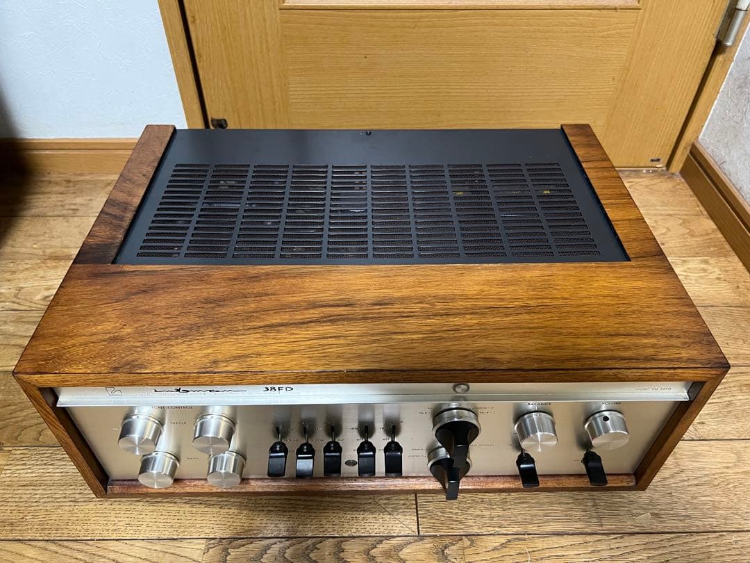 Luxman 真空管アンプ SQ-38FD 前面パネル綺麗です