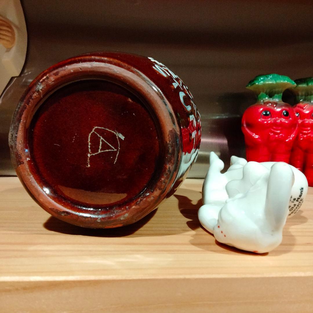 50s 　ピンナップ　デカンタ　エロ　　ビンテージ　layoff　茶