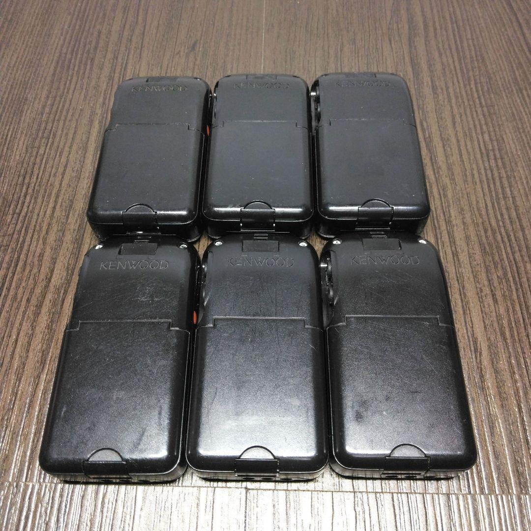 程度良好6台セット★KENWOOD UBZ-S20 特定小電力トランシーバー