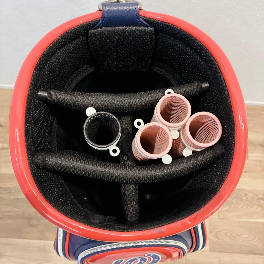 MU SPORTS キャディバッグ 8.5型 ローリングソール フードカバー付き